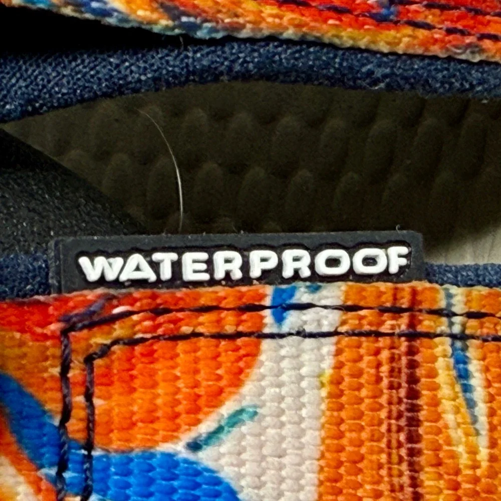 Keen Newport H2 Retro Mens Sz 11 Waterproof Sandals Navy Multi Color Swirl